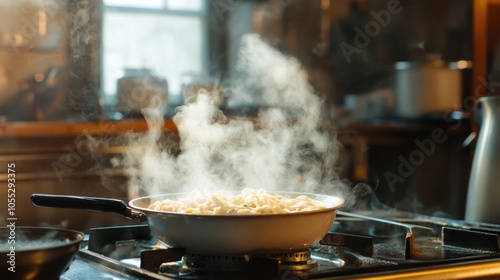 Cozy Kitchen with Ramen and Spicy Chili Oil photo