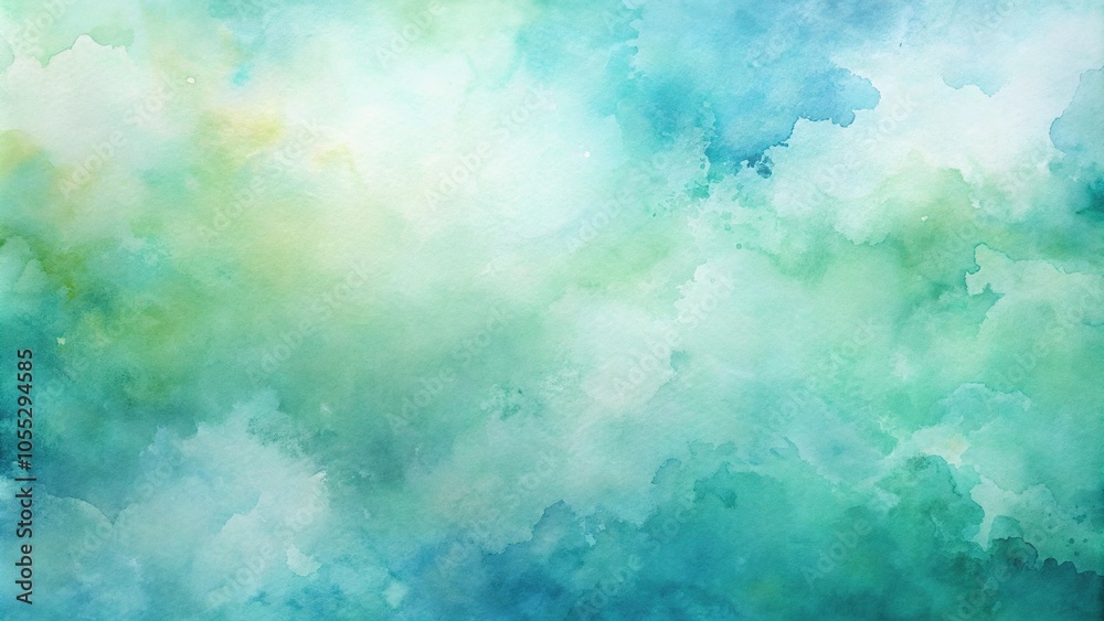Soft watercolor texture background with gentle blue and green hues, earthy, watercolor Soft watercolor texture background with gentle blue and green hues, earthy, watercolor