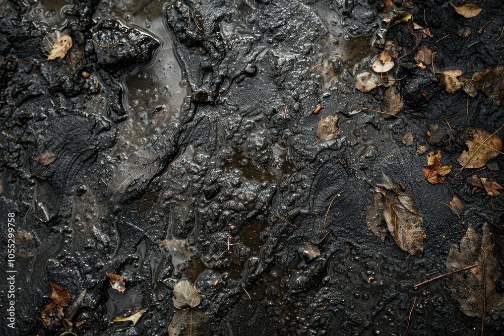 Photo of Muddy pond of wet soil. Background texture for backdrops or mapping Photo of Muddy pond of wet soil. Background texture for backdrops or mapping