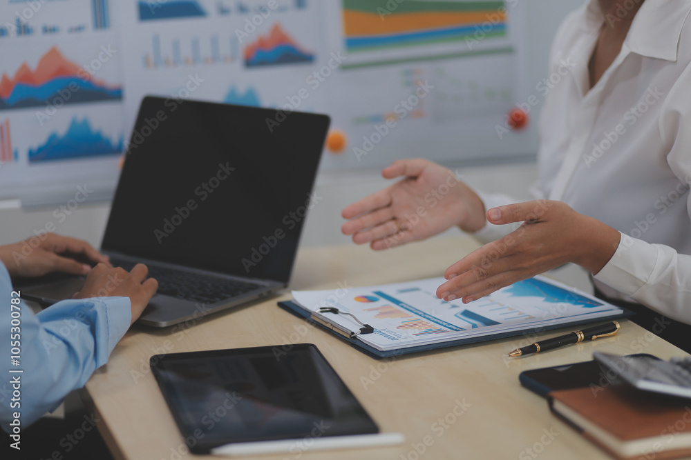 Business Documents, Auditor businesswoman checking searching document legal prepare paperwork or report for analysis TAX time,accountant Documents data contract partner deal in workplace office