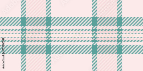 Single seamless check pattern, asymmetric textile background vector. Dog tooth texture tartan fabric plaid in white and cadet blue colors.