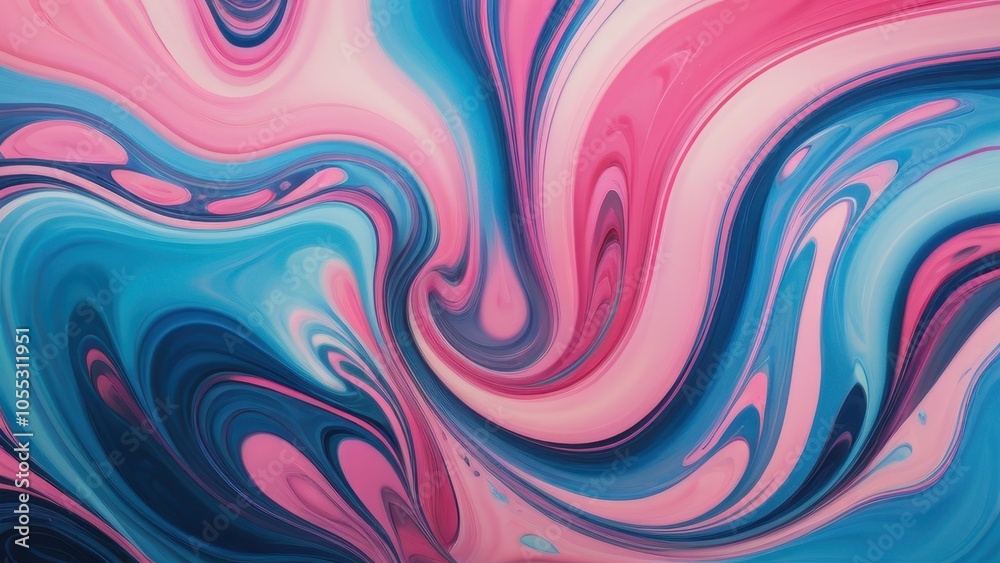 A vibrant abstract swirl of pink, blue, and purple hues, perfect for modern designs and artistic projects A vibrant abstract swirl of pink, blue, and purple hues, perfect for modern designs and artistic projects