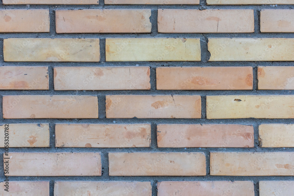 Naklejka premium Sand stone brick wall for background ant textures