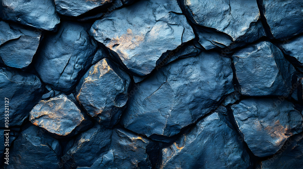 Dark Blue Rock Texture Background Dark Blue Rock Texture Background