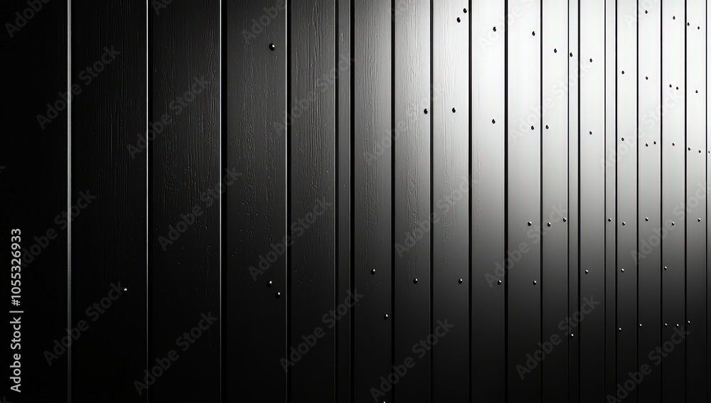 Black metal wall with a vertical line texture background. Black metal wall with a vertical line texture background.
