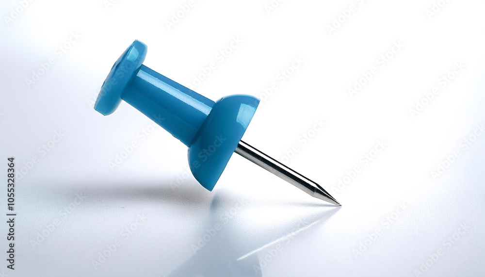 push pins floating or flying isolated white background push pins floating or flying isolated white background