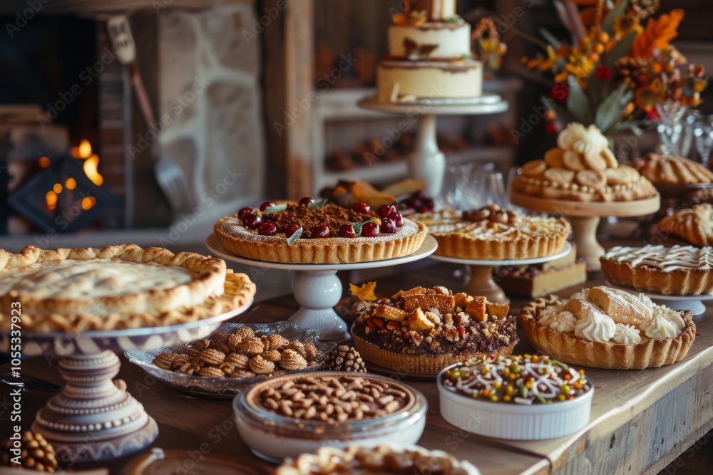 Delicious Pastry Buffet