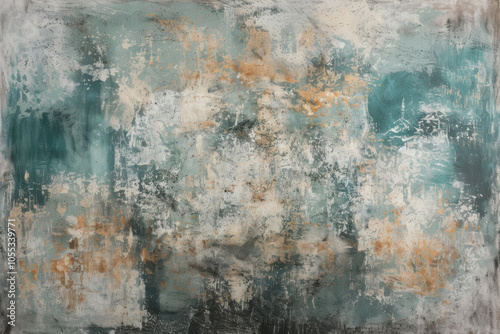 close up horizontal image of a distressed concrete wall background