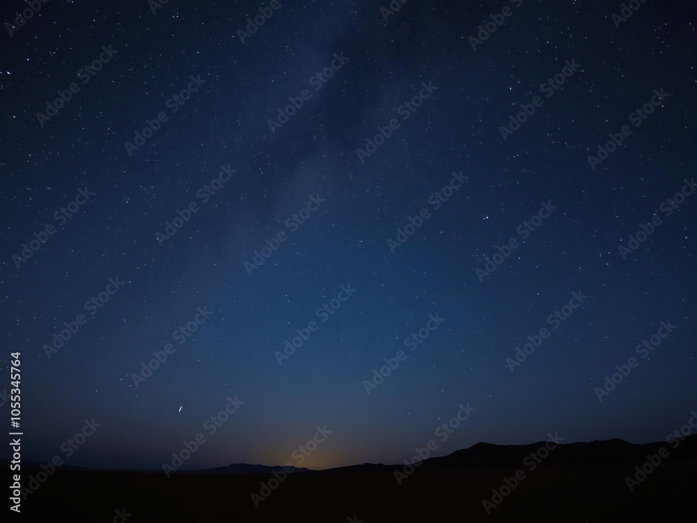 A stunning astro night in the desert, with a clear starry sky above, celestial, solitude, wilderness A stunning astro night in the desert, with a clear starry sky above, celestial, solitude, wilderness