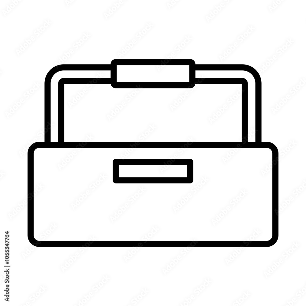 Toolbox line icon Toolbox line icon