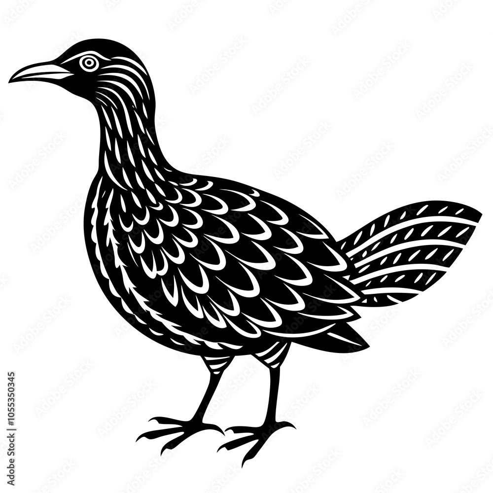 oilbird vector silhouette on a white background oilbird vector silhouette on a white background