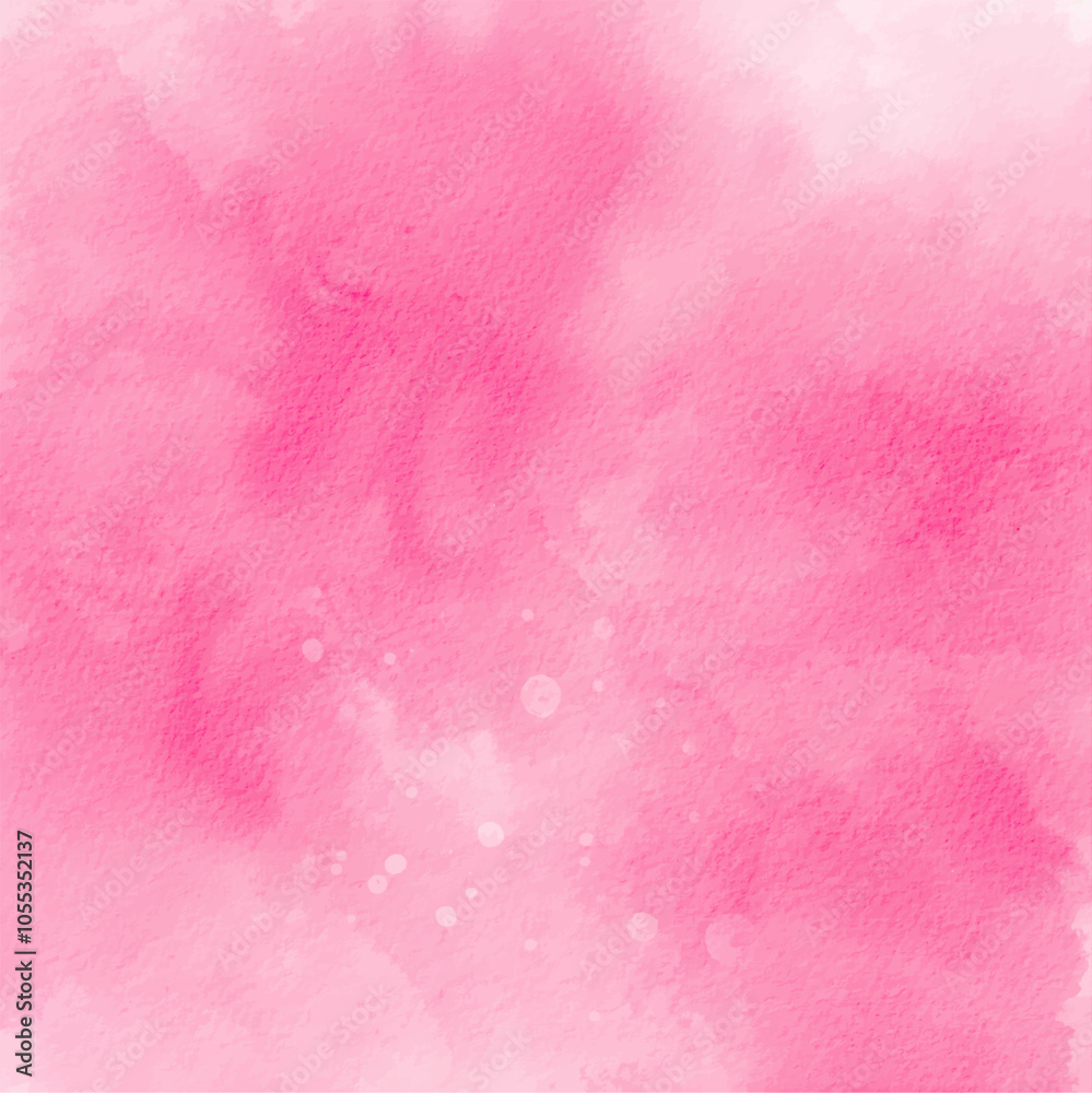 Obraz premium A pink background with a splash of white paint. Watercolor abstract pink background texture.