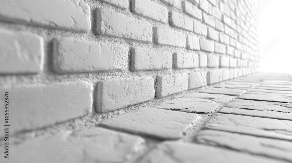 White brick background White brick background