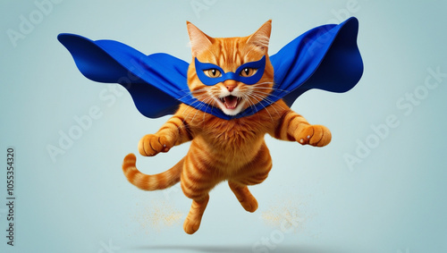 cat with a butterfly