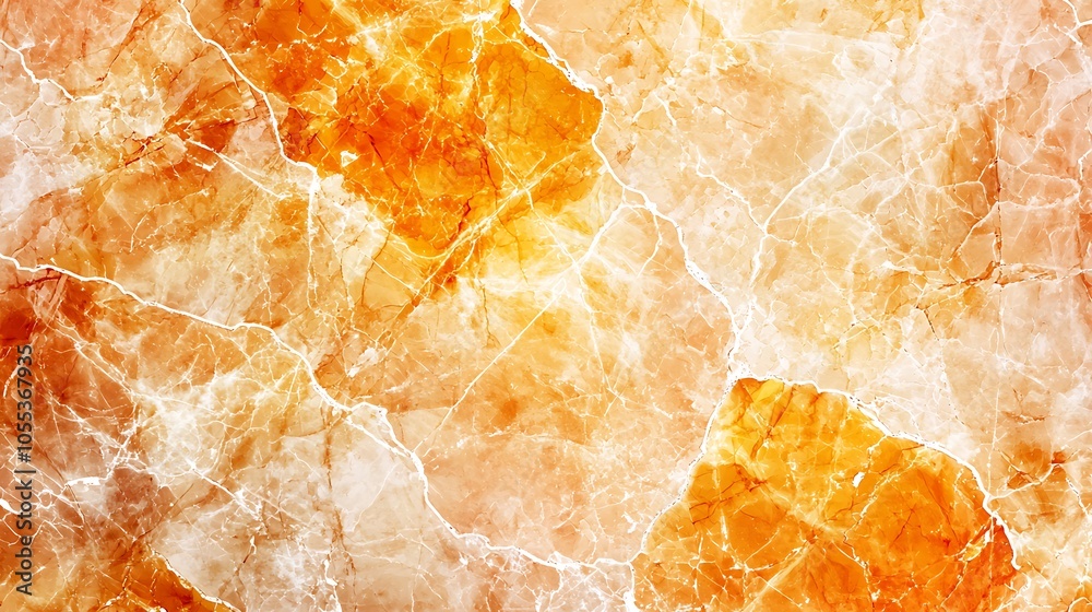Marbled Orange Texture for Halloween Background