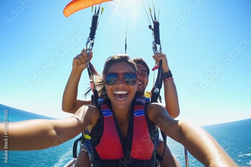 Parasailing Adventure with Paragliding and Motorboat in Beach Resort photo