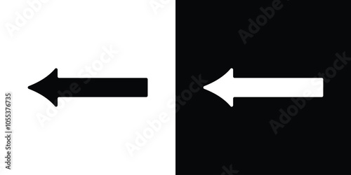 Arrow left button icon