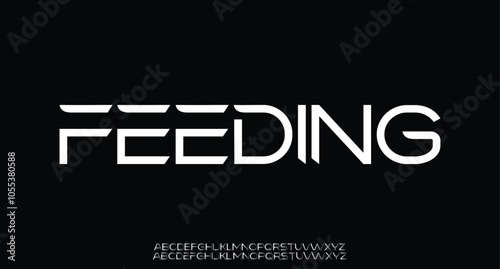 Futuristic font alphabet letters. Abstract technology space font and alphabet. Font for data science ,science, tech, space, medical, technology, digital interface projects. futuristic font Logo.
