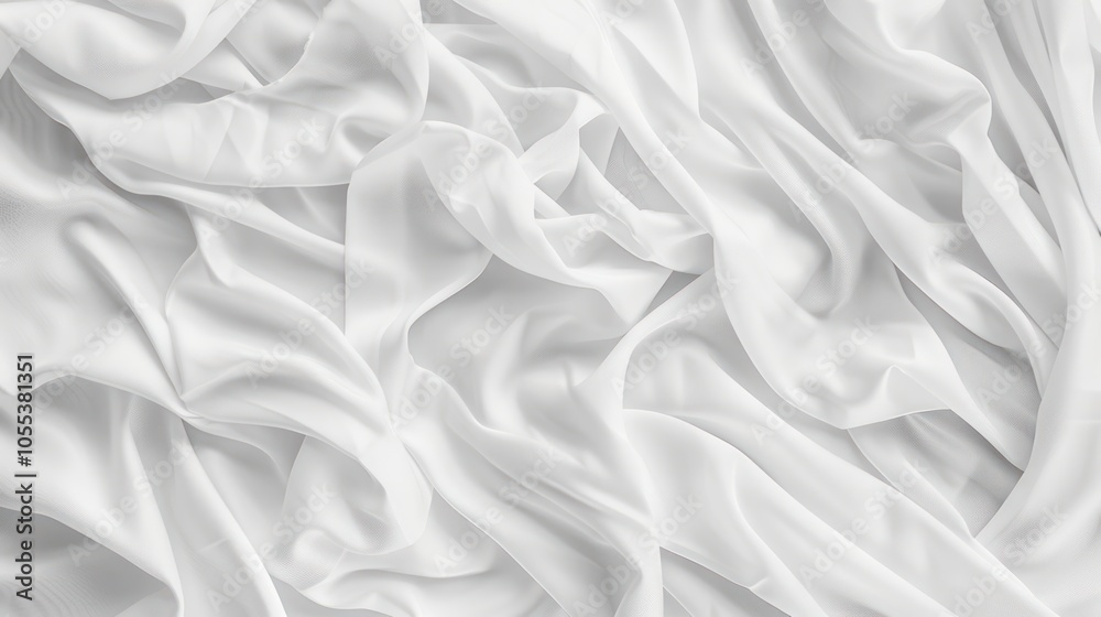 Fototapeta premium White Fabric Texture
