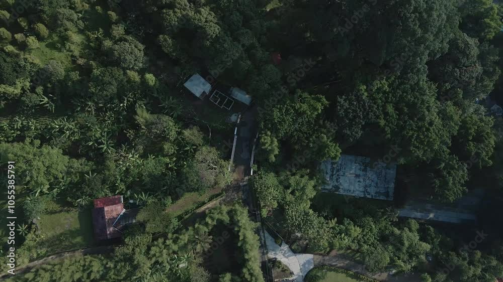 Drone video of an old bridge near the forest and also a settlement, the drone goes down and turns to the right and the camera goes down
Drone video of an old bridge near the forest and also a settlement, the drone goes down and turns to the right and the camera goes down