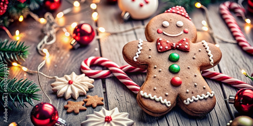 Cartoon Gingerbread Man Animation for Christmas Wishes and Greetings Video Cartoon Gingerbread Man Animation for Christmas Wishes and Greetings Video
