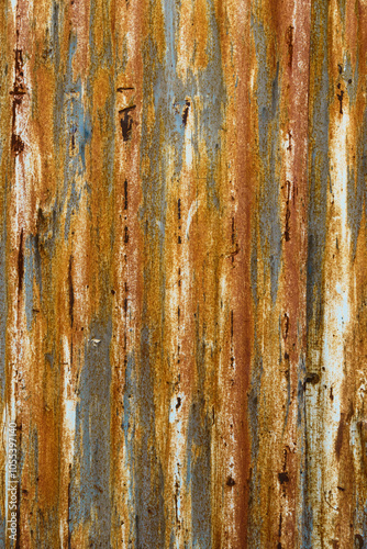 background of rusty iron, old and weathered