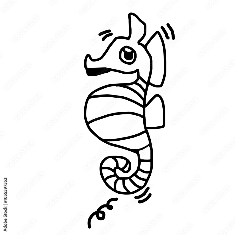 Obraz premium Seahorses in the sea