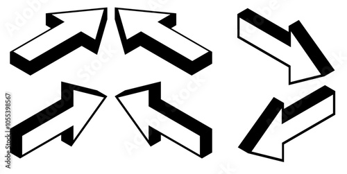 Pfeil Isometric Arrow