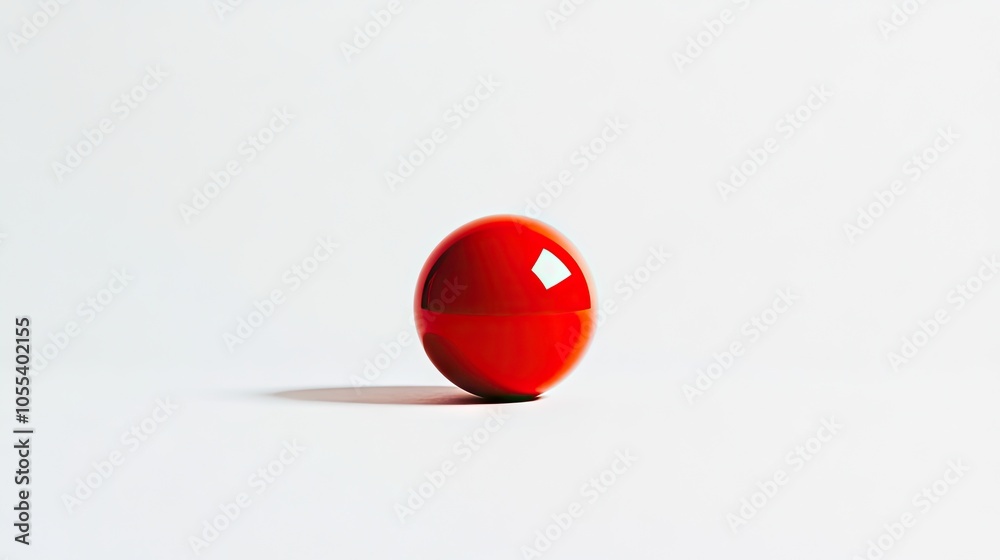 Crystal ball on a smooth red background, with subtle reflections and highlights, evoking mystery and elegance in minimalistic style. Crystal ball on a smooth red background, with subtle reflections and highlights, evoking mystery and elegance in minimalistic style.