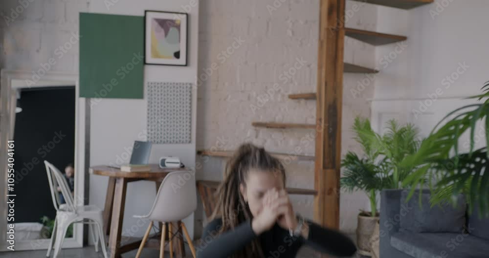 Fit young woman in activewear doing sports exercise focused on dynamic workout indoors at home. Healthy lifestyle and people concept. Fit young woman in activewear doing sports exercise focused on dynamic workout indoors at home. Healthy lifestyle and people concept.