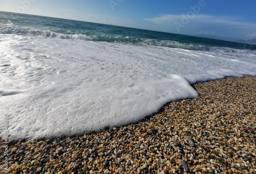 Varigotti sea shore, Liguria, Italy photo