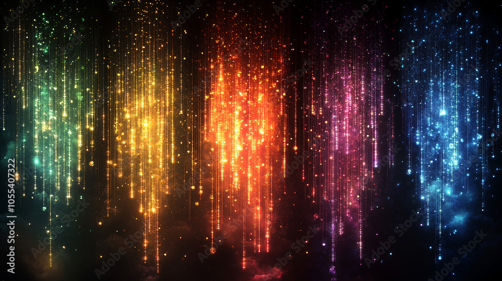 Beautiful vertical lines close up on a dark background Beautiful vertical lines close up on a dark background