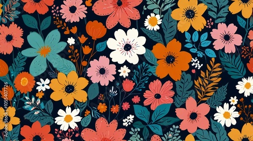 seamless floral pattern