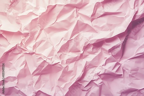 Wallpaper Mural Abstract Crumpled Pink Paper Texture Torontodigital.ca