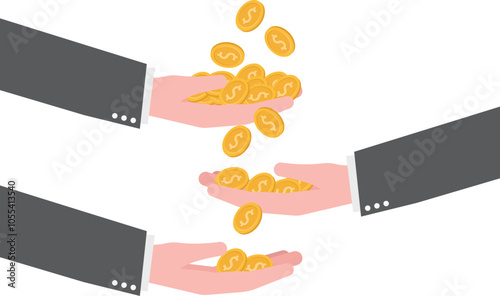 Capitalist exploiting class, hierarchy, gap between rich and poor, inequality of income,

