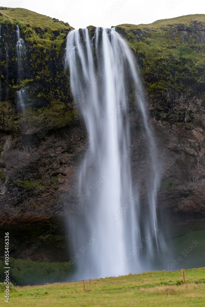 Tiny windblown waterfall Tiny windblown waterfall