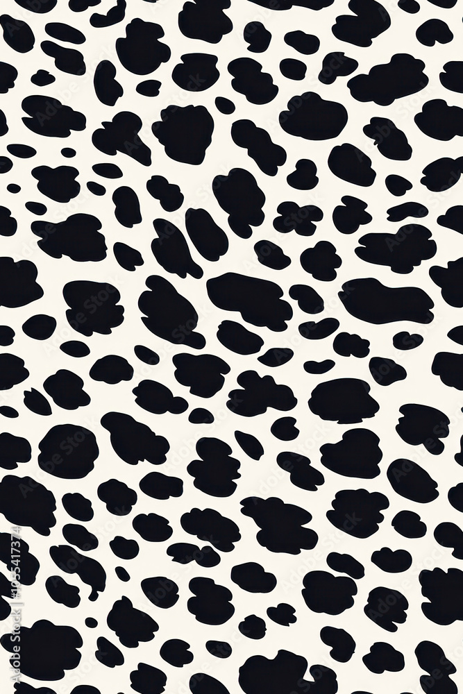 Vertical Momochrome leopard skin dot animal pattern. Vertical Momochrome leopard skin dot animal pattern.
