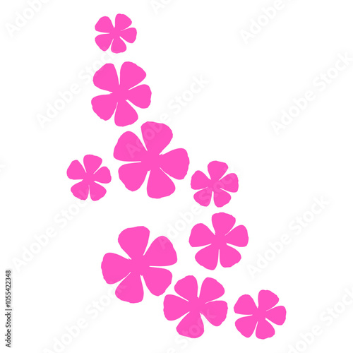 Many Pink Flower Pattern Decorative Design Happy Small Pretty Leaf Beautiful Green Plant Blooming Nature Lover Flowers Gardening Gardeners Thumb Garden Hobby Blooms Blossoms Gardener Leisure Summer