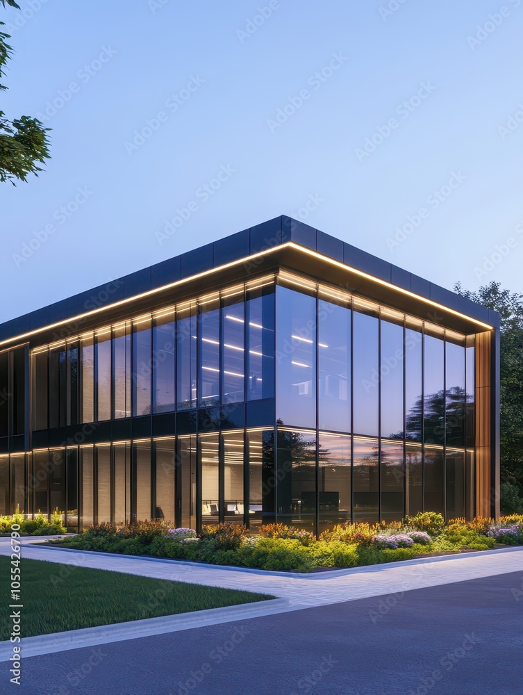 Modern Sustainable Commercial Building Crafted with Eco-Friendly Materials for a Greener Future Modern Sustainable Commercial Building Crafted with Eco-Friendly Materials for a Greener Future
