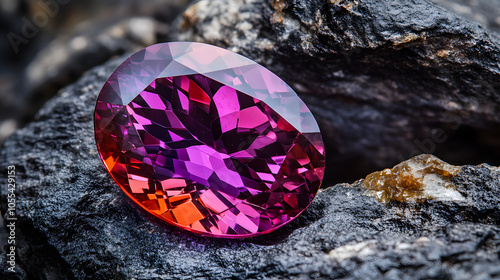 The Fascinating World of Serendibite: A Colorful Gemstone Showcasing Nature's Hidden Treasures photo