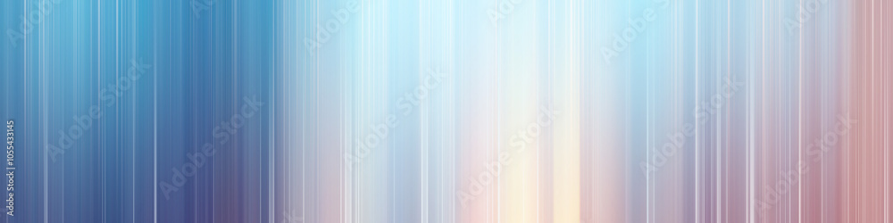 Obraz premium blue gradient stripes vertical movement blurred abstract background