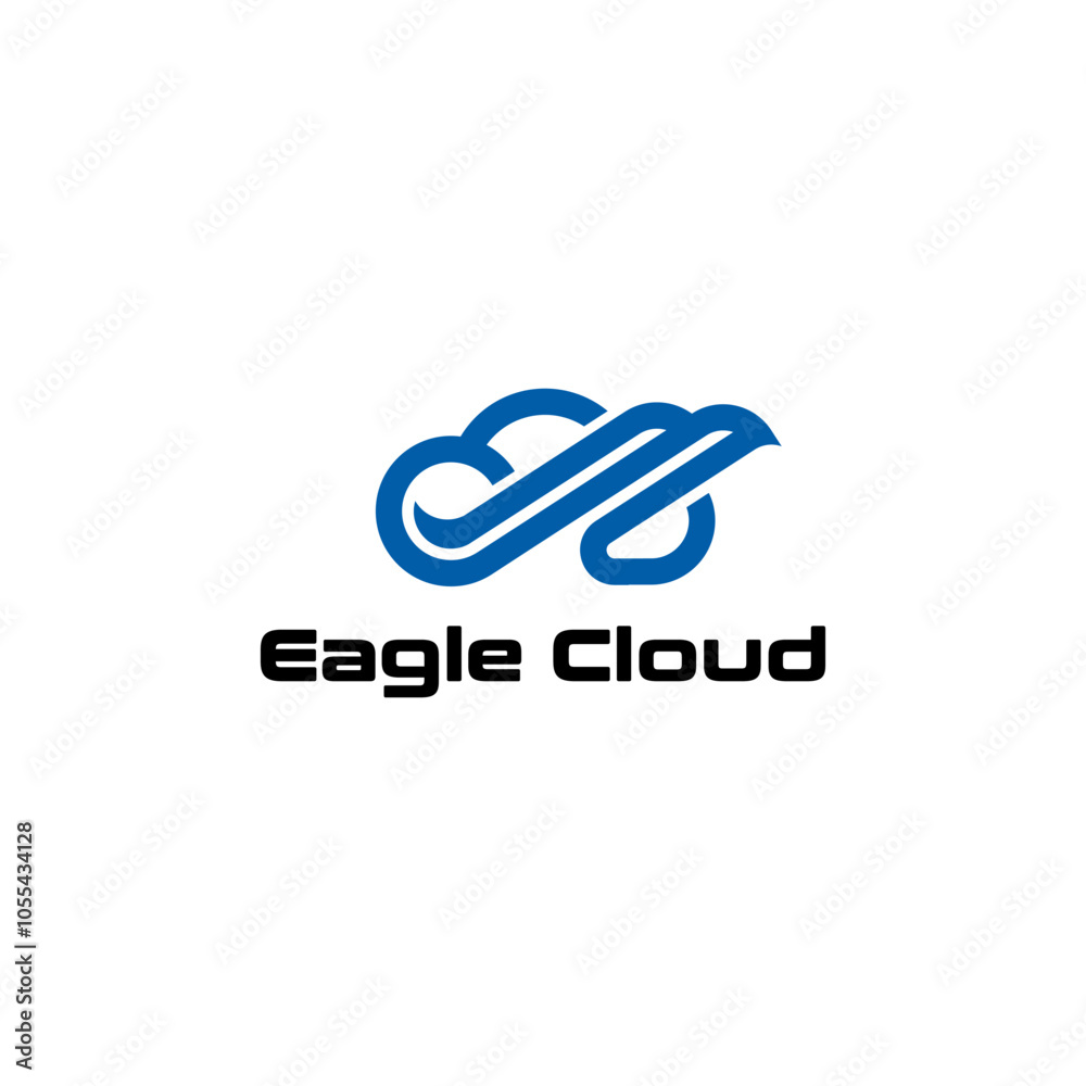 Abstract Eagle Could Head Icon Logo Design Vector Illustration Template Abstract Eagle Could Head Icon Logo Design Vector Illustration Template