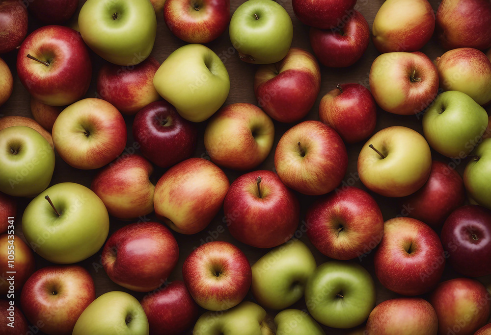 Set of various beautiful fresh apples in different colours isolated on transparent background Set of various beautiful fresh apples in different colours isolated on transparent background