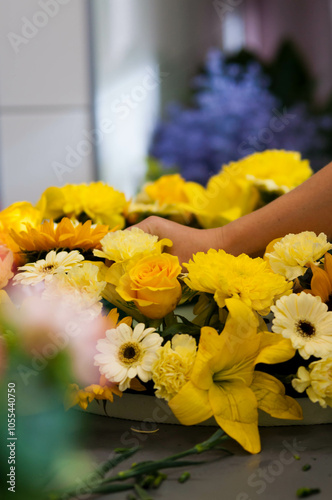 Flowers yellow