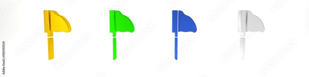 Colorful Fishing net with fish icon isolated on white background. Minimalism concept. 3D render illustration Colorful Fishing net with fish icon isolated on white background. Minimalism concept. 3D render illustration