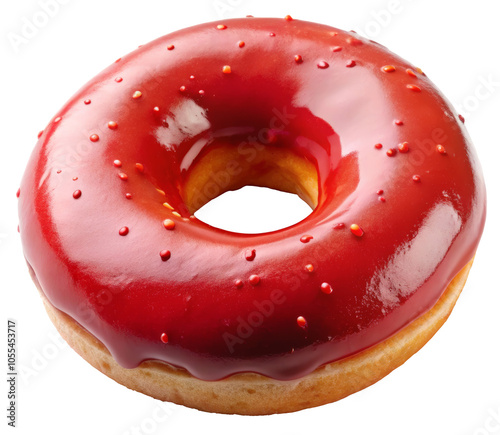 Donut, transparent background photo