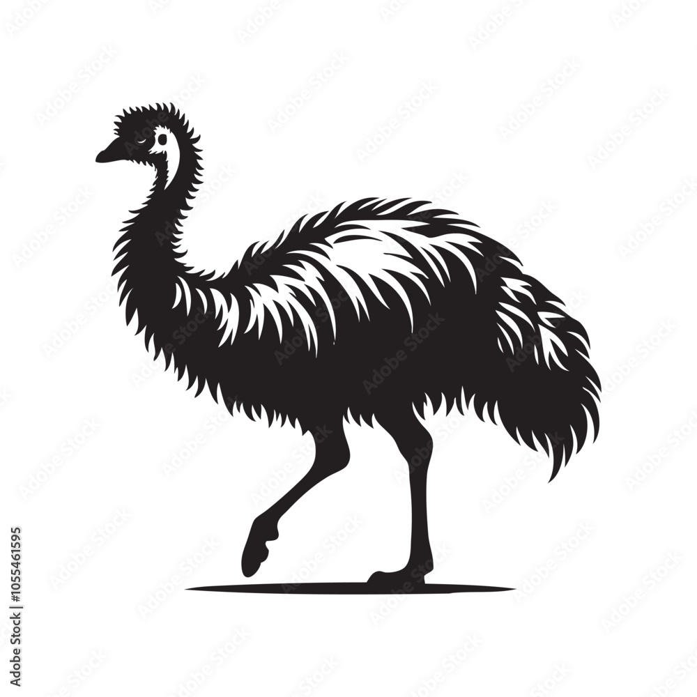 Fototapeta premium Bird Silhouette vector art illustration. black bird vector design.
