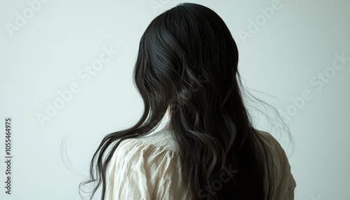 woman with hair