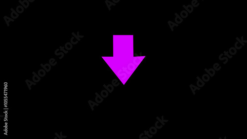 Download button icon Bouncing up and down white arrow with a black background. Upload arrow icon .