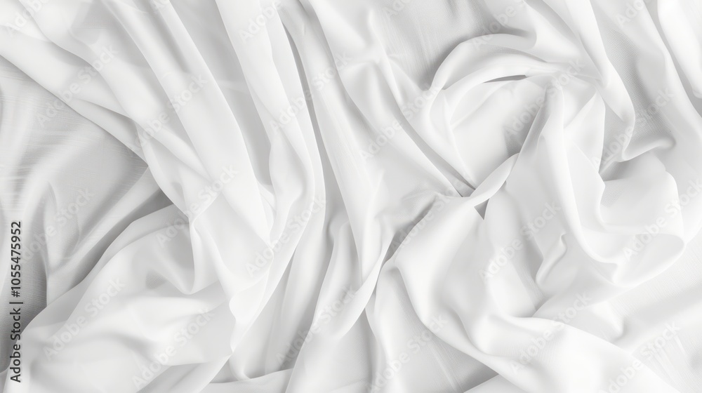 White Fabric Texture